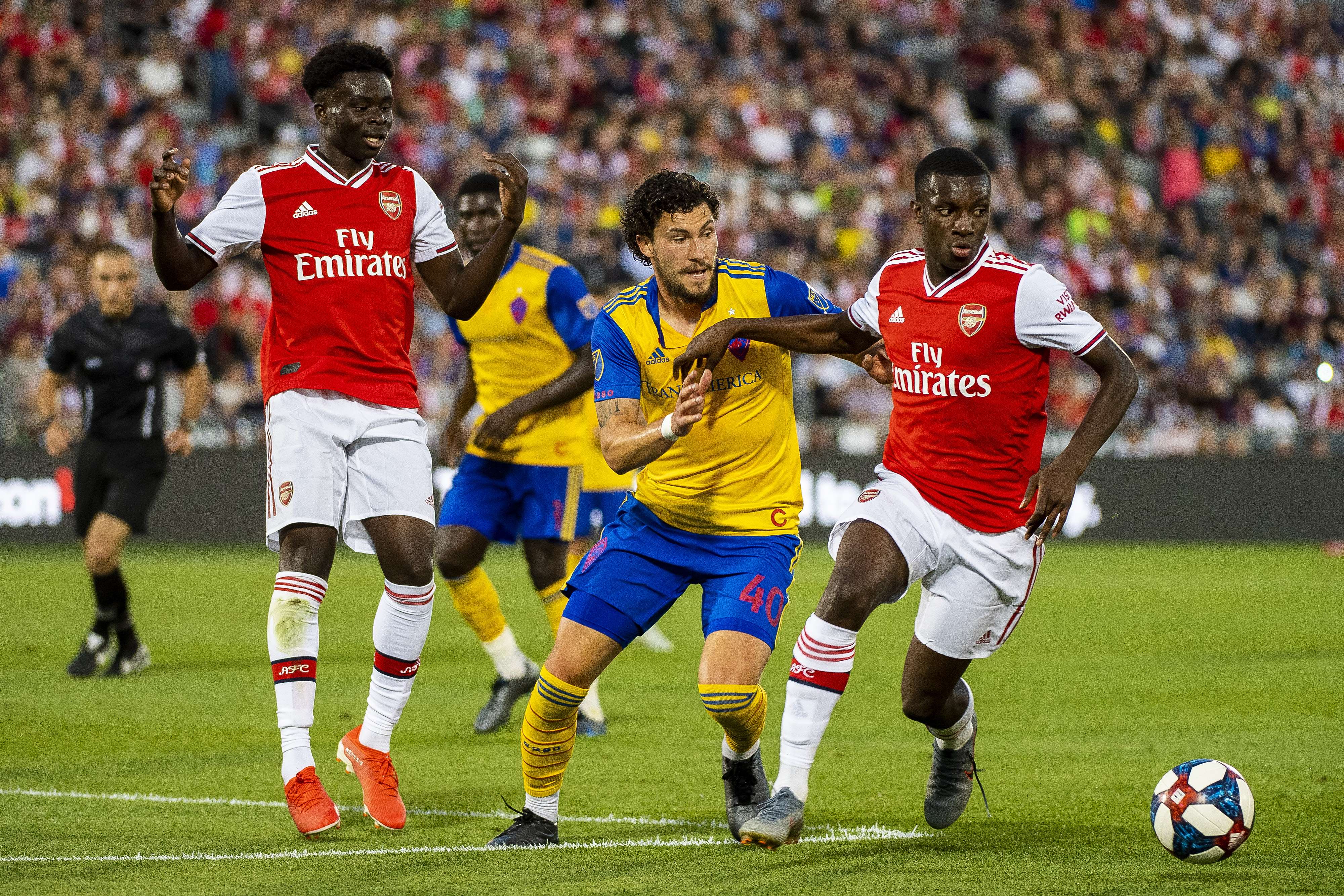 Laga pramusim antara Arsenal dan Colorado Rapids