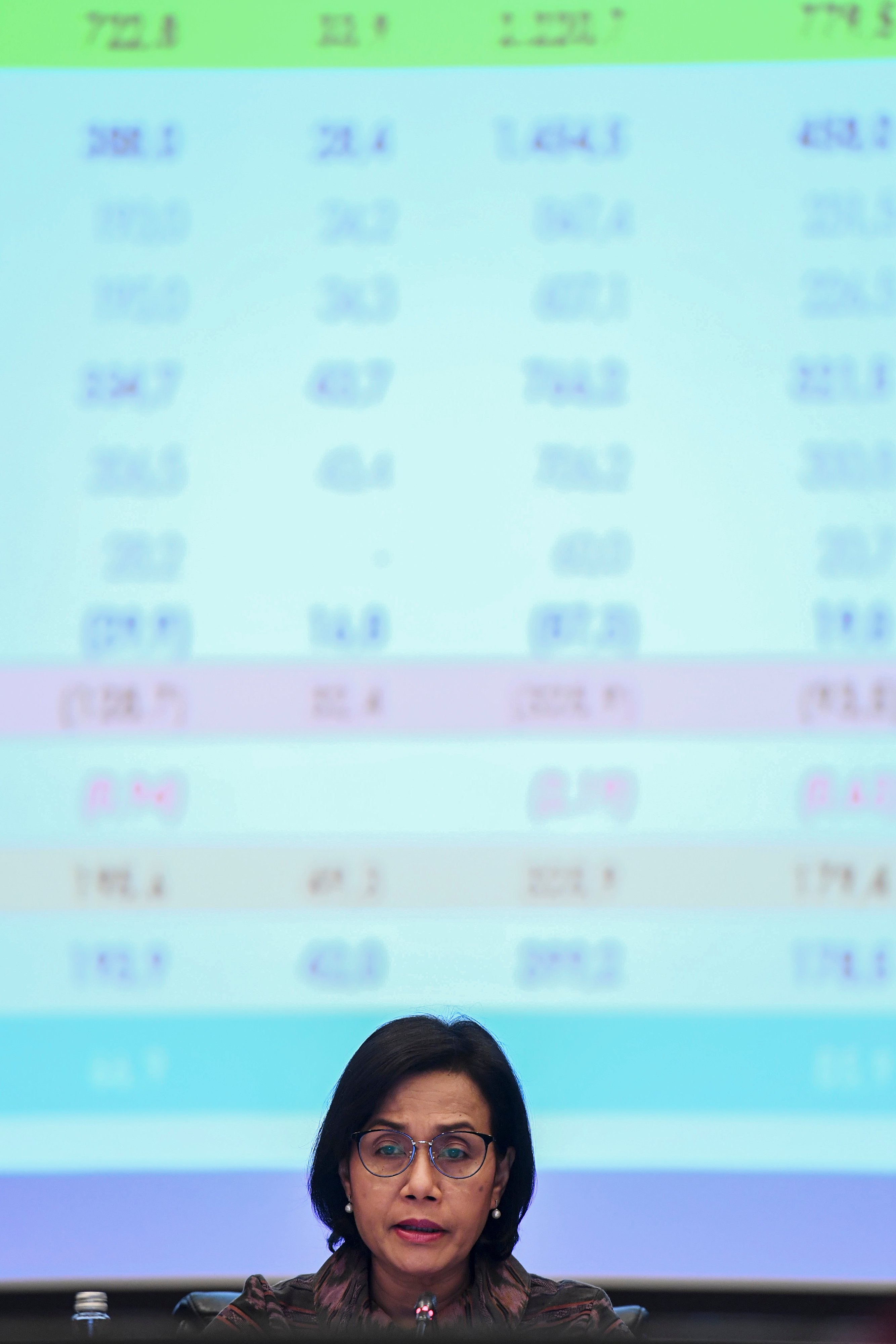 Menteri Keuangan Sri Mulyani 