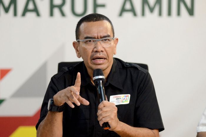  Juru Bicara Tim Kampanye Nasional (TKN) Joko Widodo-Ma'ruf Amin, Arya Sinulingga.