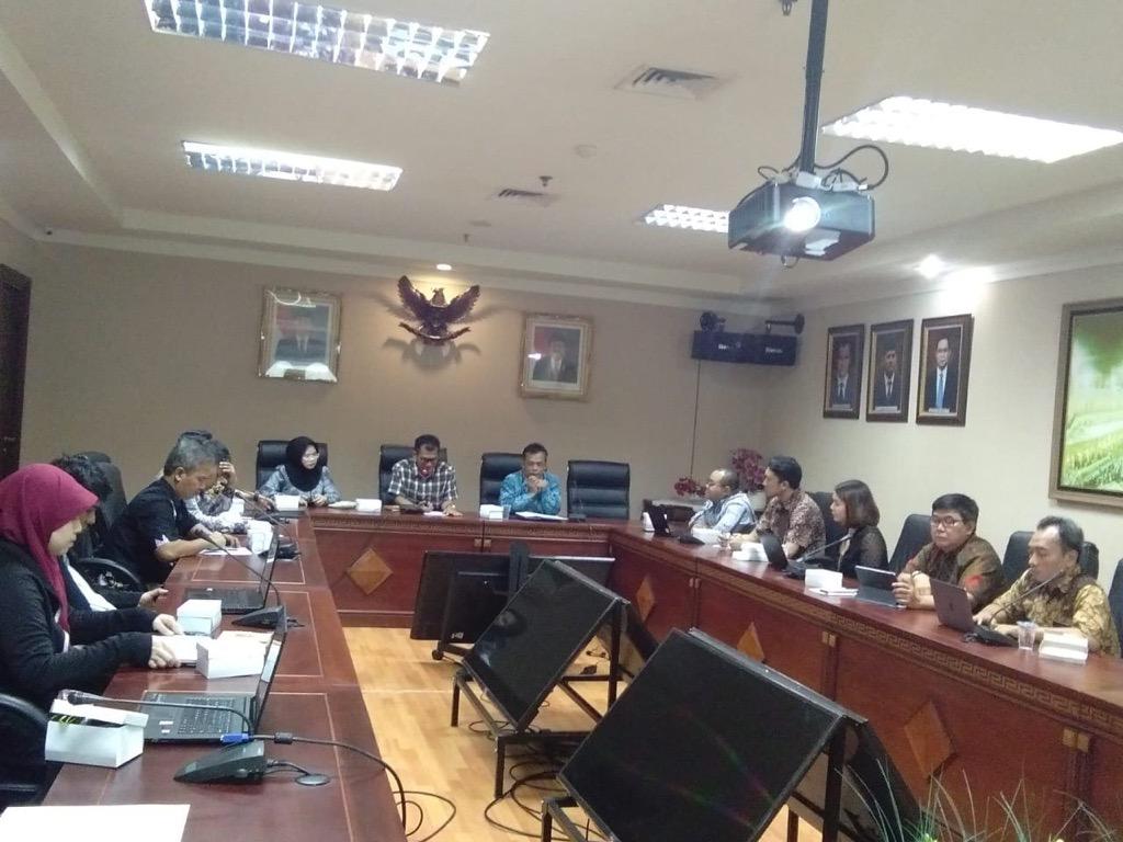 Direktorat Bina Umrah dan Haji Khusus Kemenag menggelar rapat bersama Traveloka dan Tokopedia, Jumat (19/7).