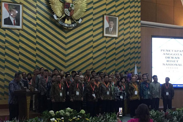 engukuhan Anggota DRN Periode 2019-2022. 