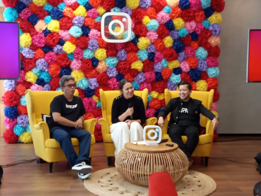  (Kiri ke kanan) Anto Motuls, Chief Executive office Kreavi, Putri Silalahi, Communication Manager Instagram untuk Asia Pasifik, da