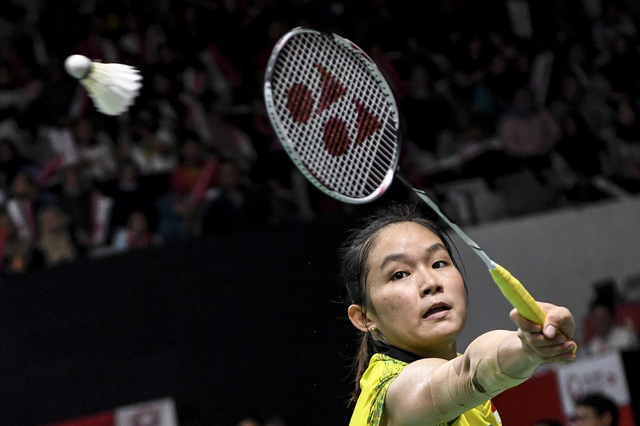 Pebulu tangkis putri Indonesia Ruselli Hartawan