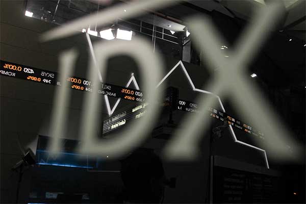 Layar pergerakan Indeks Harga Saham Gabungan (IHSG) yang tidak berubah pada pembukaan perdagangan di Bursa Efek Indonesia, Jakarta, Senin (1