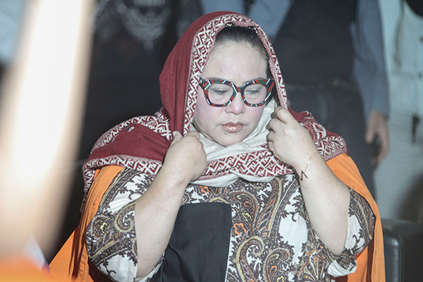 Komedian Tri Retno Prayudati atau Nunung 