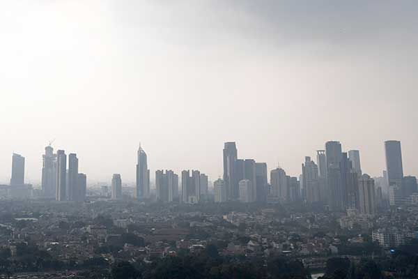Kualitas udara Jakarta buruk 