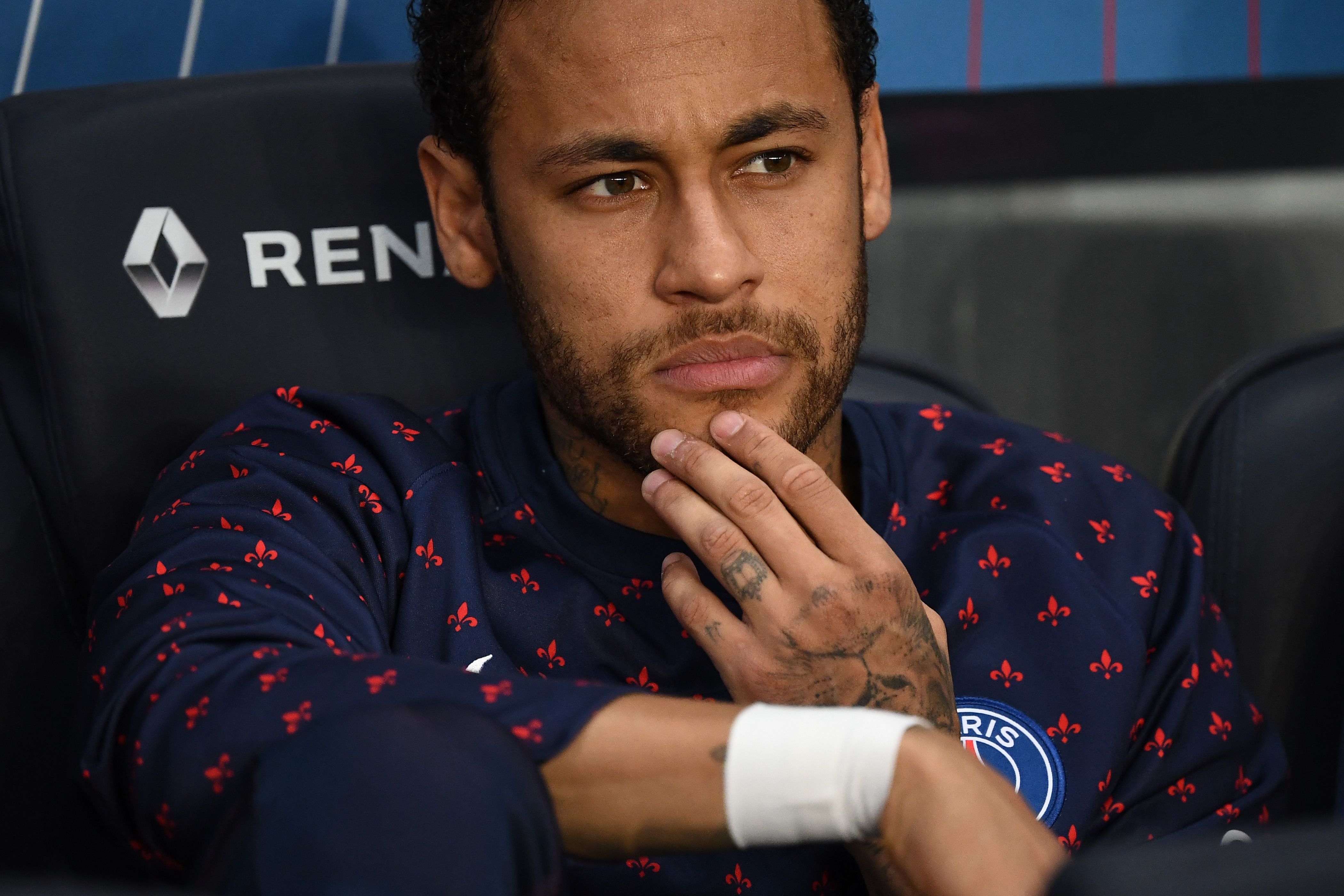 Penyerang Brasil Paris Saint-Germain, Neymar,