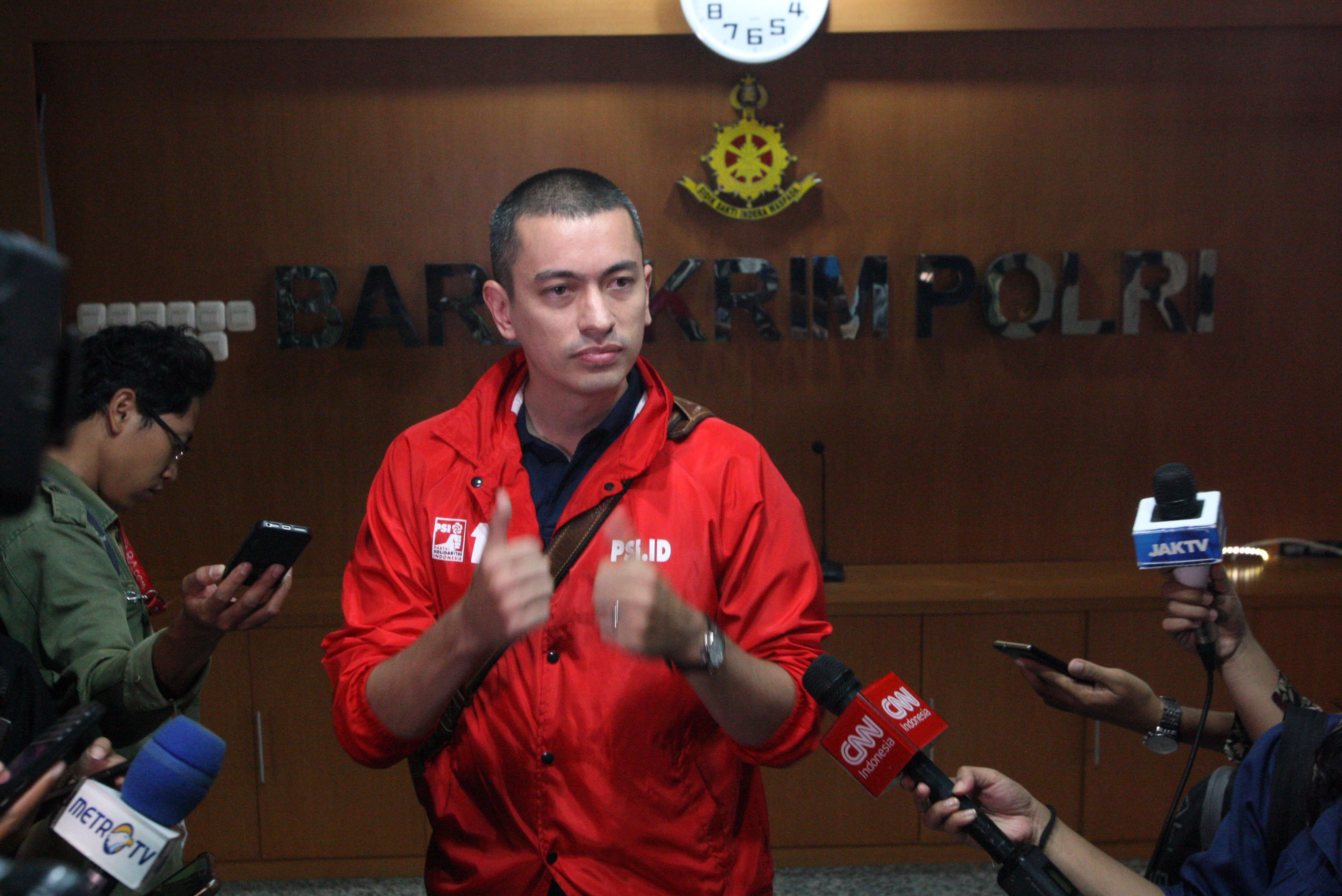 Wakil Ketua DPW Partai Solidaritas Indonesia (PSI) DKI Jakarta Rian Ernest