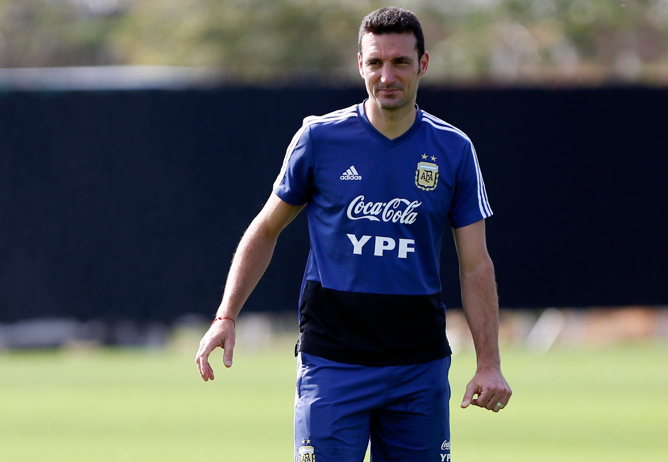 Pelatih timnas Argentina Lionel Scaloni
