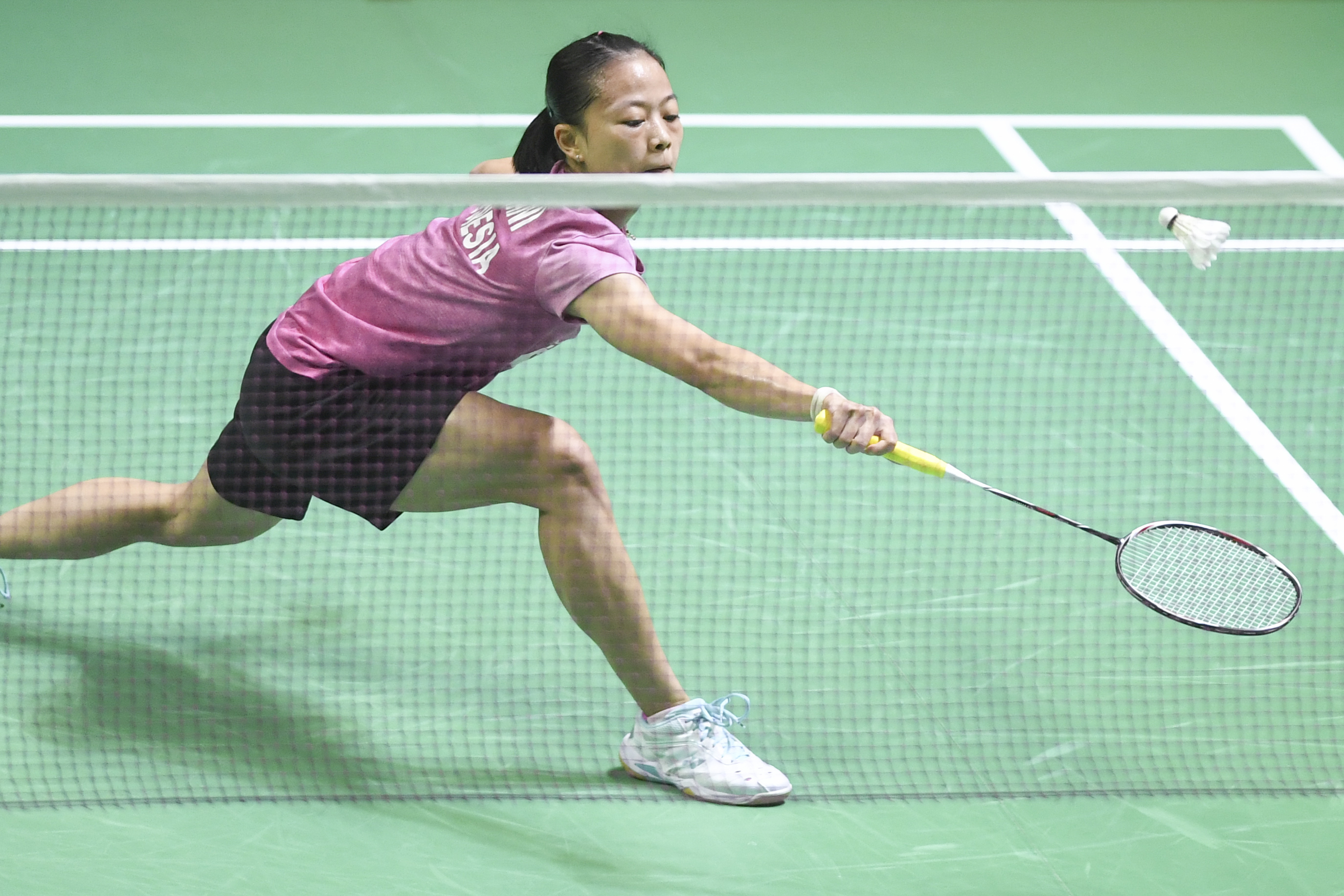 Pebulu tangkis putri Indonesia Fitriani 