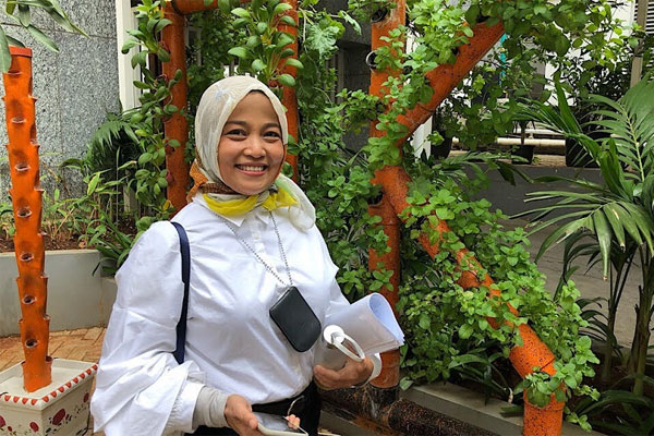 Corporate Secterary PT Jakarta Propertindo (Jakpro) Hani Sumarno.  