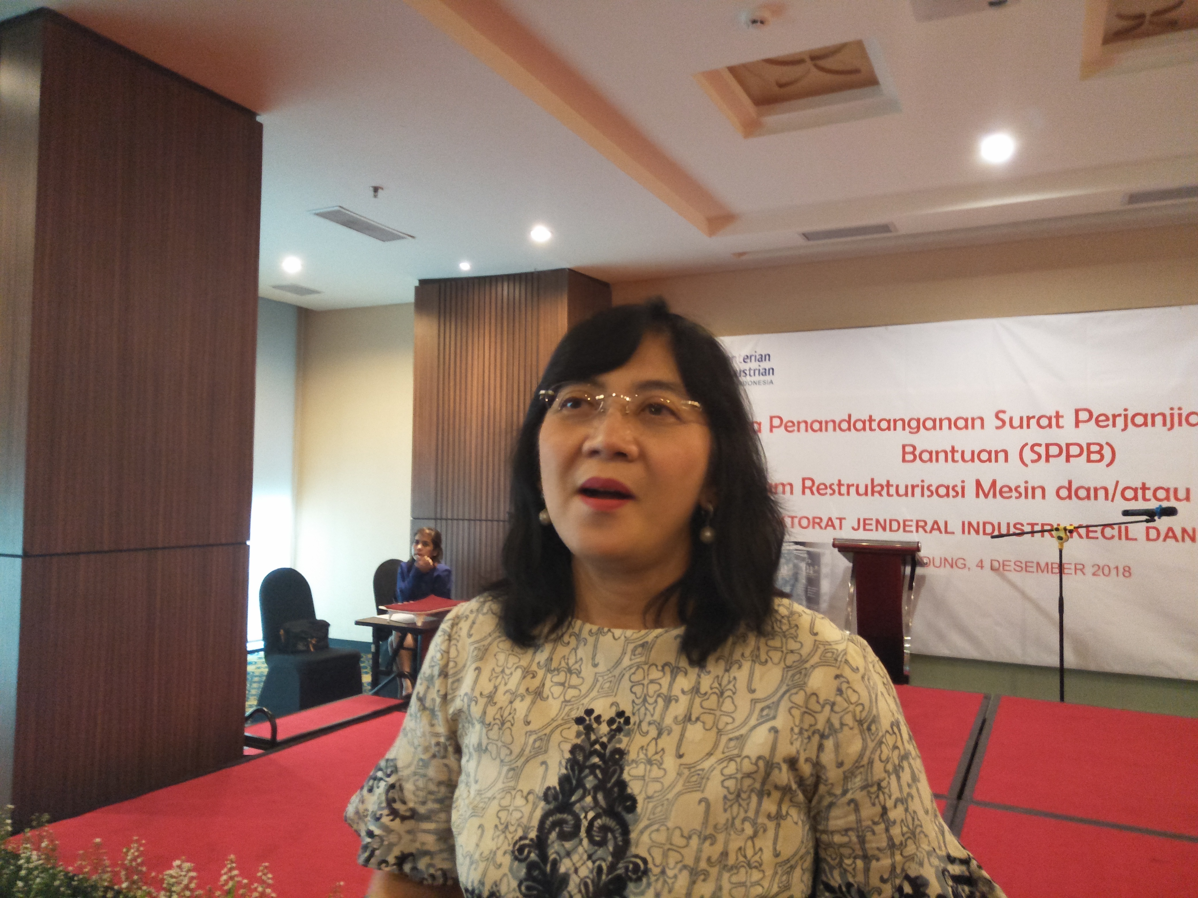 Direktur Jenderal Industri Kecil, Menengah, dan Aneka (IKMA) Kementerian Perindustrian Gati Wibawaningsih