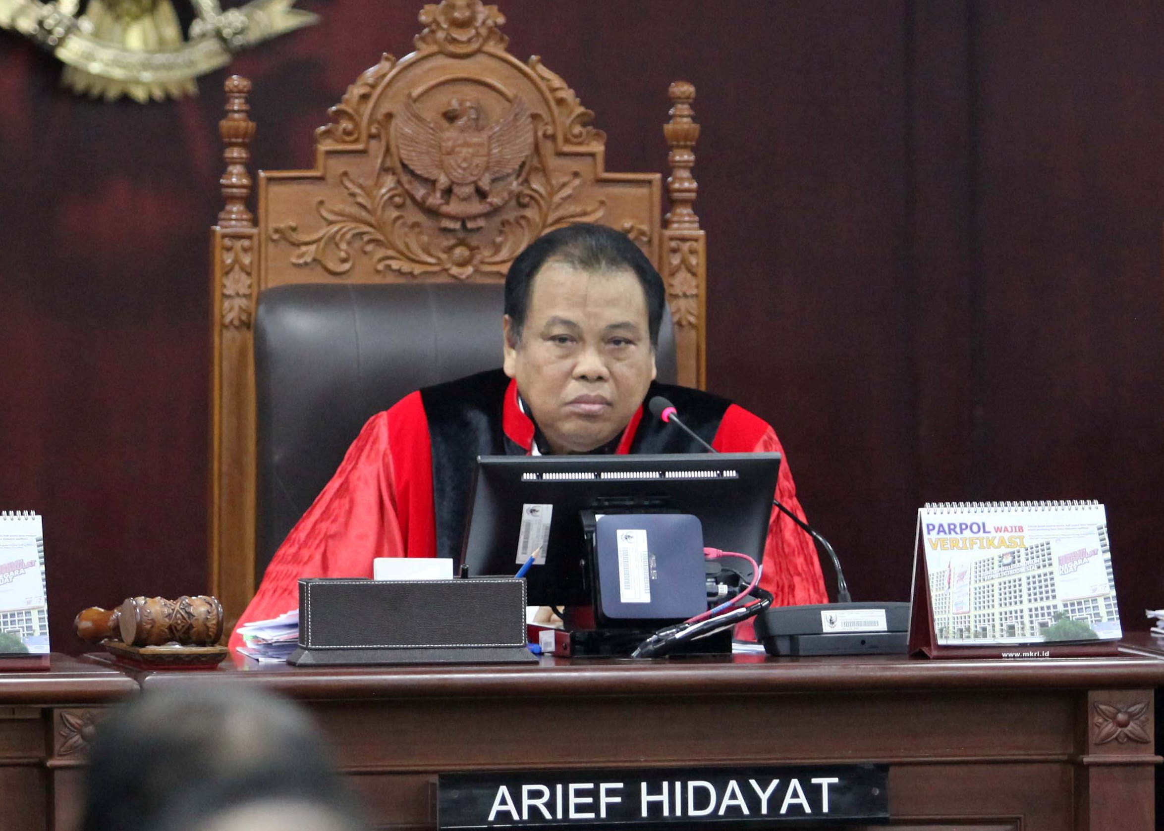 Hakim Konstitusi Arief Hidayat