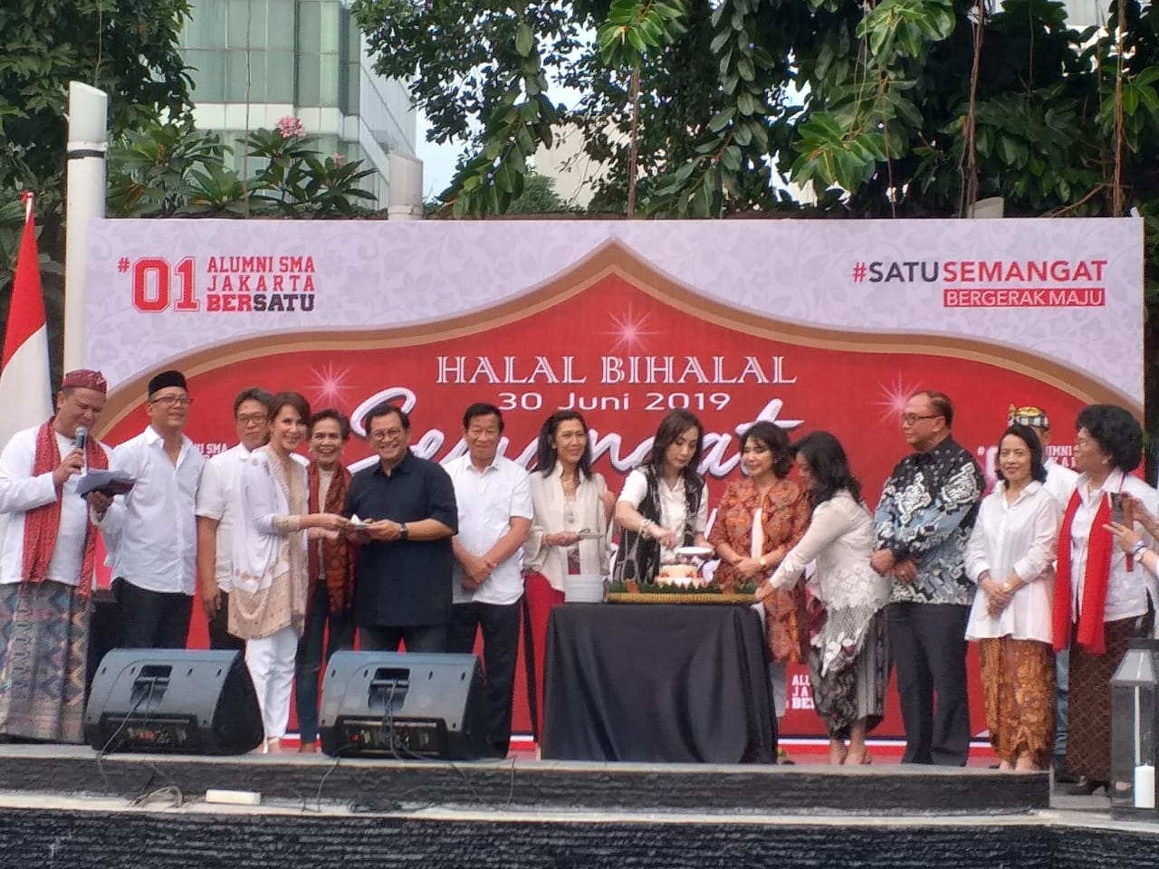 Relawan ASJB menggelar syuluran dan halal bi halal