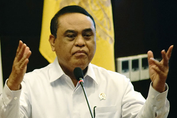 Menteri Pendayagunaan Aparatur Negara dan Reformasi Birokrasi Syafruddin 