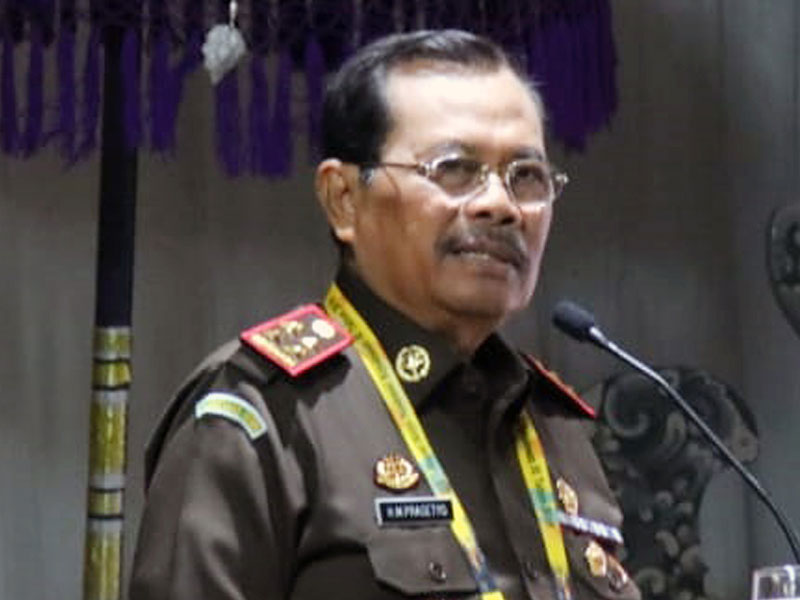 Jaksa Agung HM Prasetyo