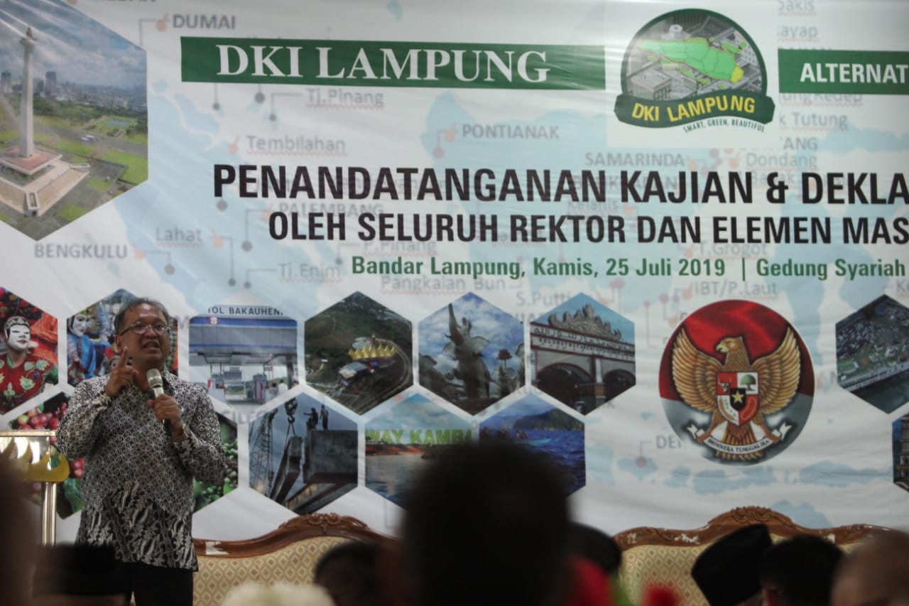 Rektor Institut Teknologi Sumatera (Itera) Ofyar Z Tamin