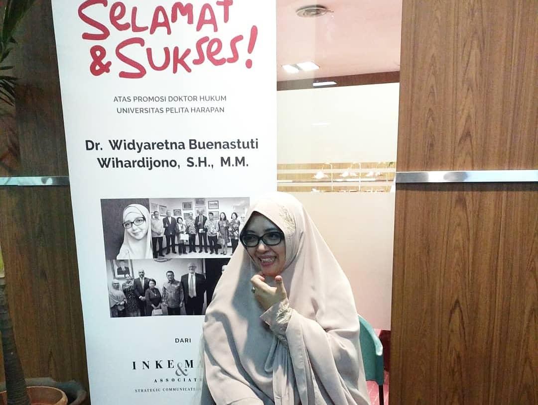 Pakar hukum Dr Widyaretna Buenastuti, SH, MM. 