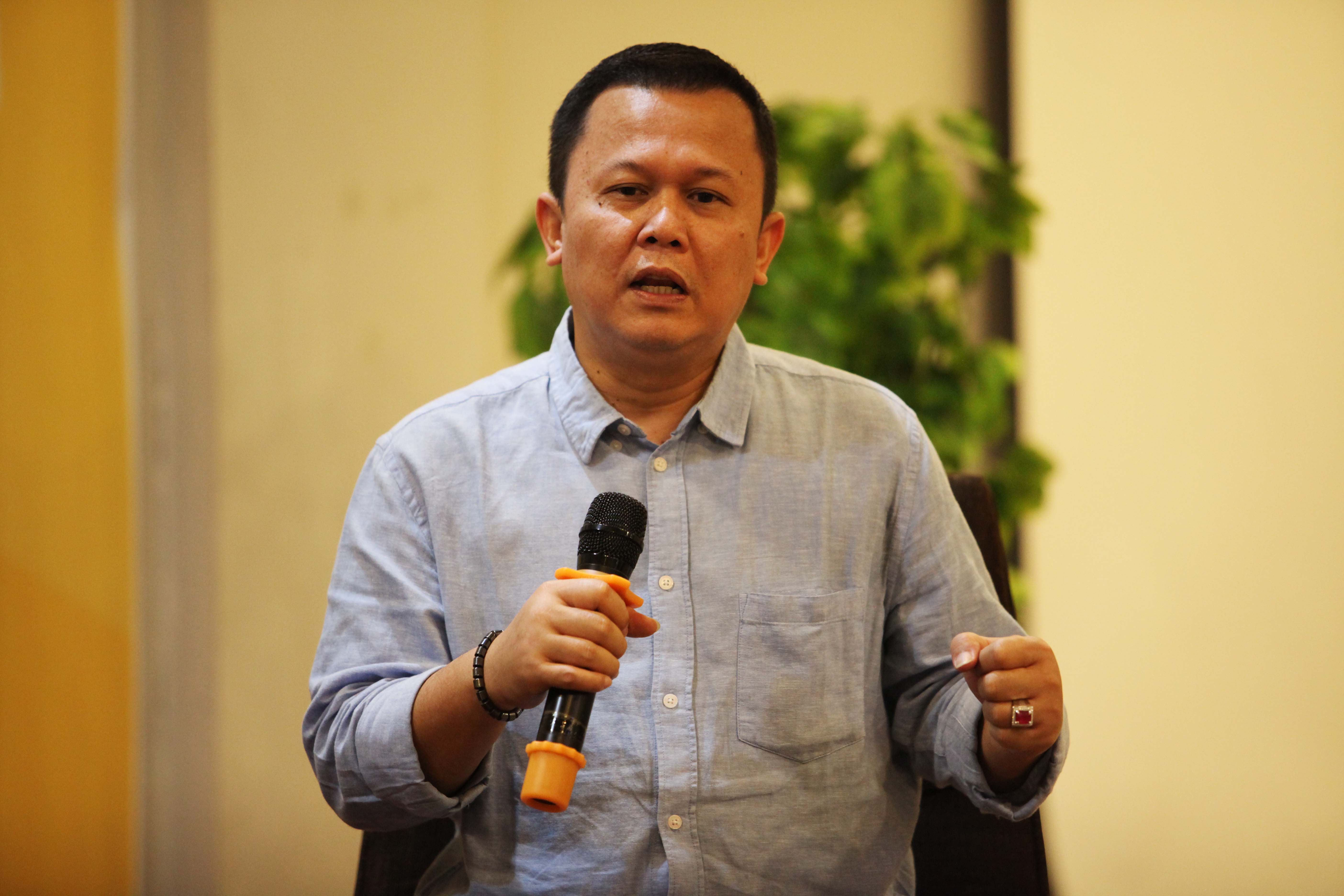 Ketua DPP Partai Golkar Andi Sinulingga di Jakarta