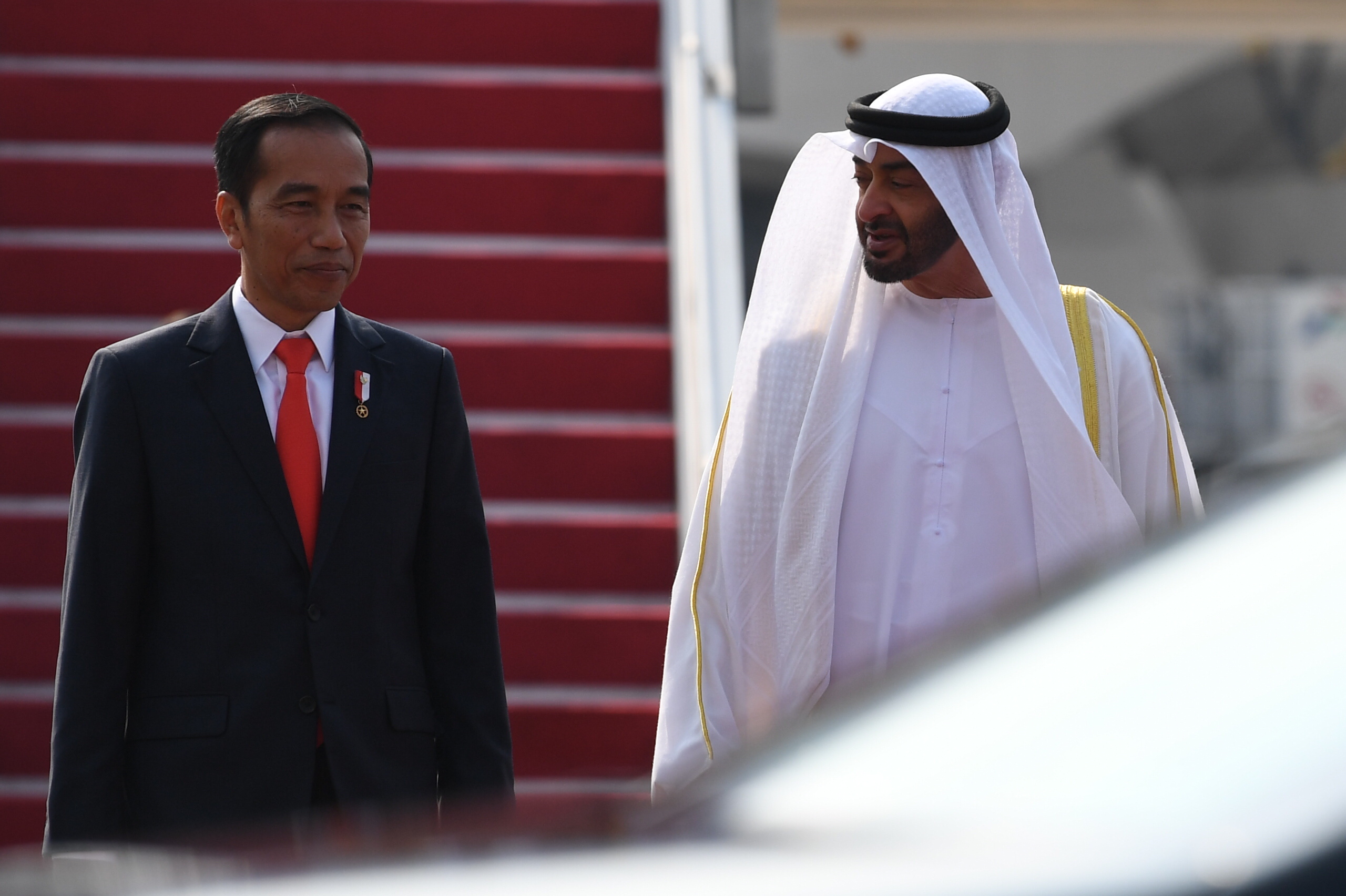 Jokowi Ajak Keliling Pangeran Abu Dhabi ke Bundaran HI