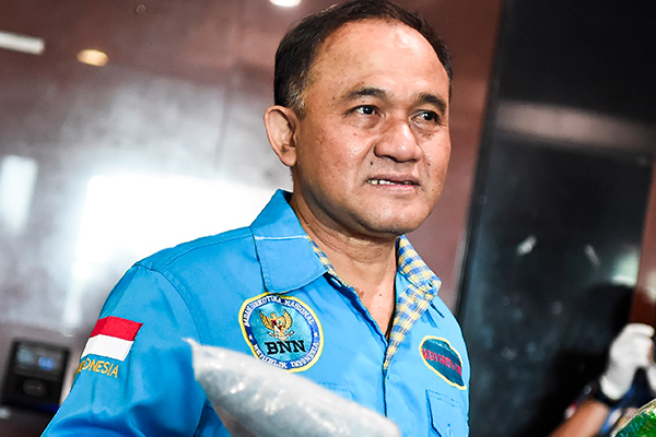 Kepala Badan Narkotika Nasional (BNN) Komjen Polisi Heru Winarko 