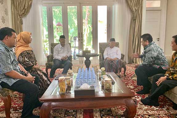 Wakil Presiden RI terpilih, KH Ma