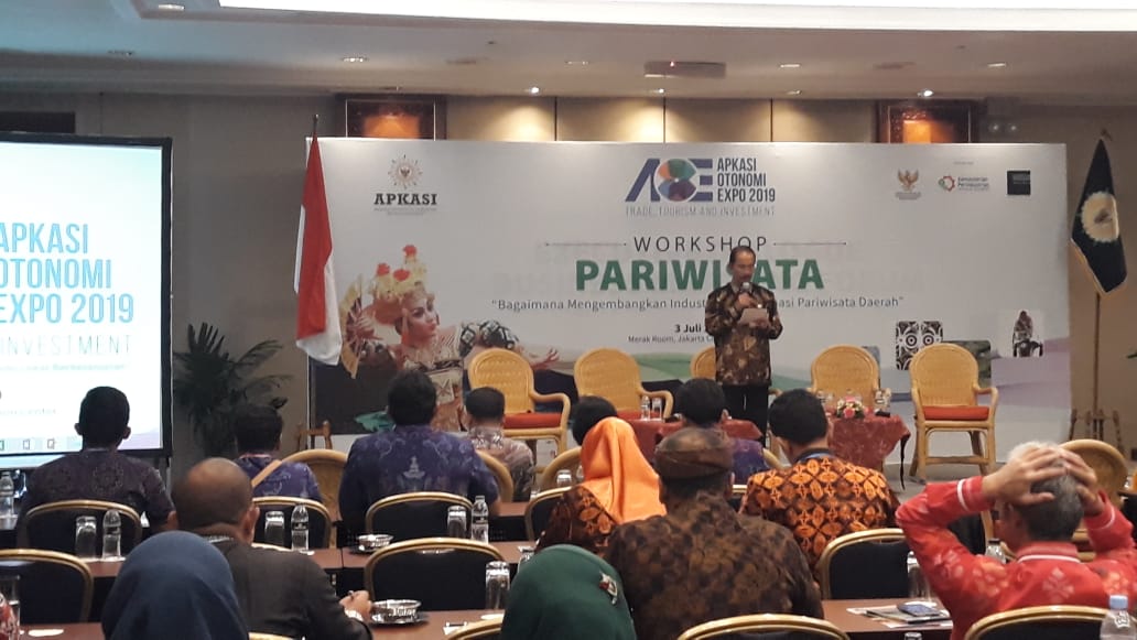 Workshop Pariwisata Apkasi di Otonomi Expo 2019