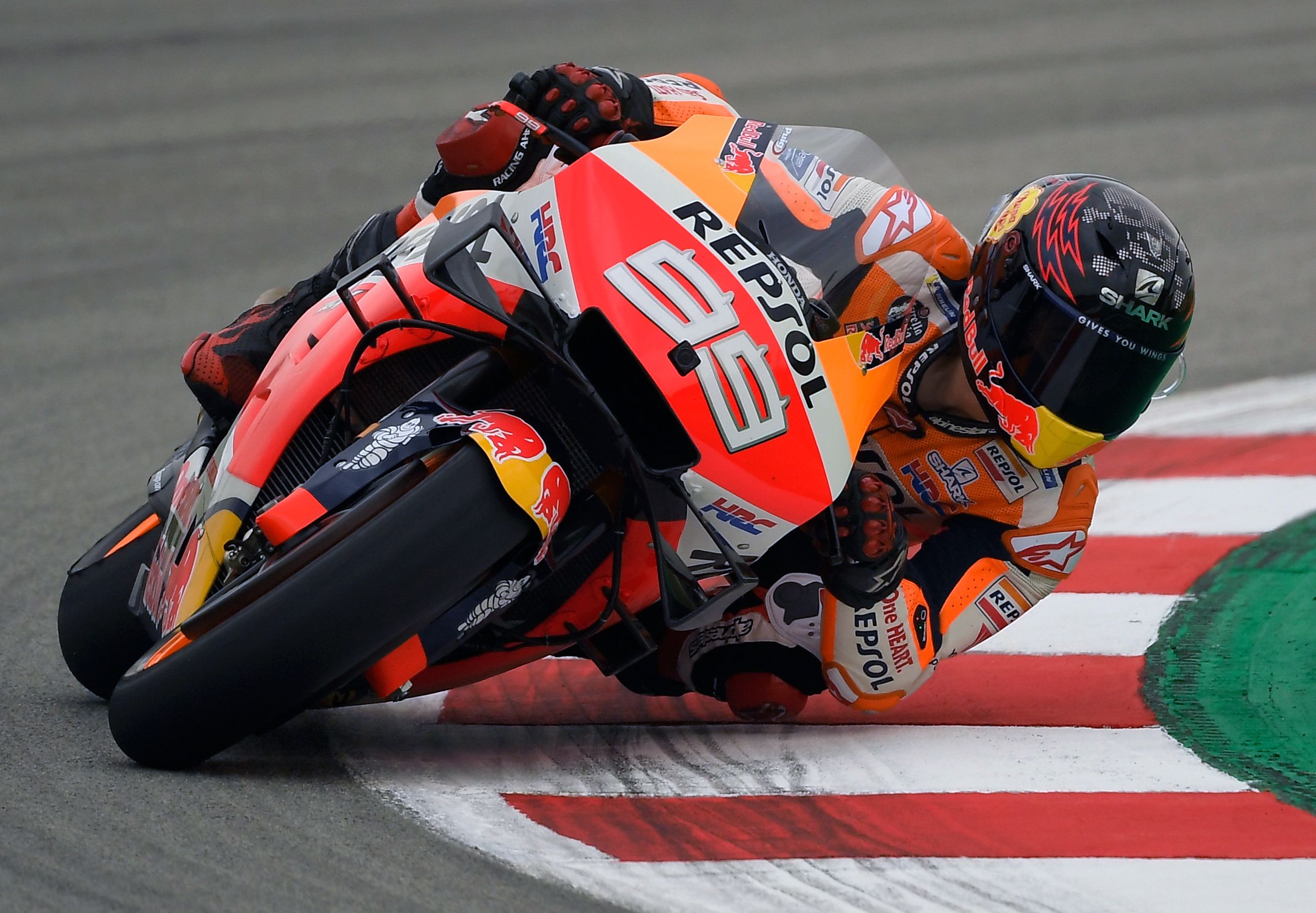 Pembalap tim Repsol Honda Jorge Lorenzo
