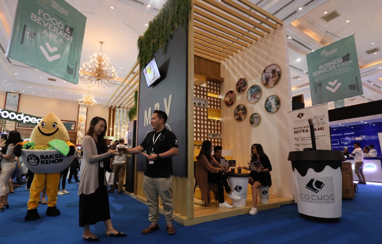 Salah satu acara pameran di Jakarta Convention Center, Senayan.