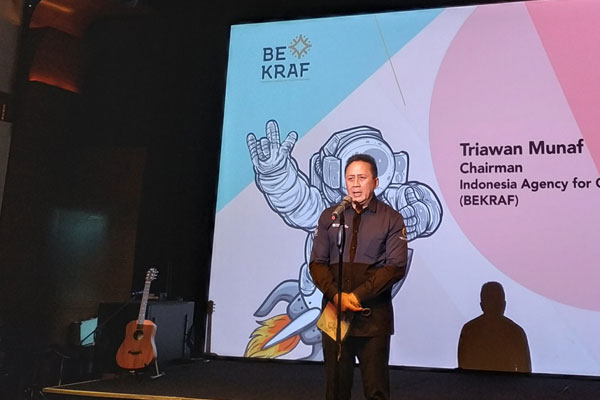 Kepala Badan Ekonomi Kreatif Indonesia, Triawan Munaf