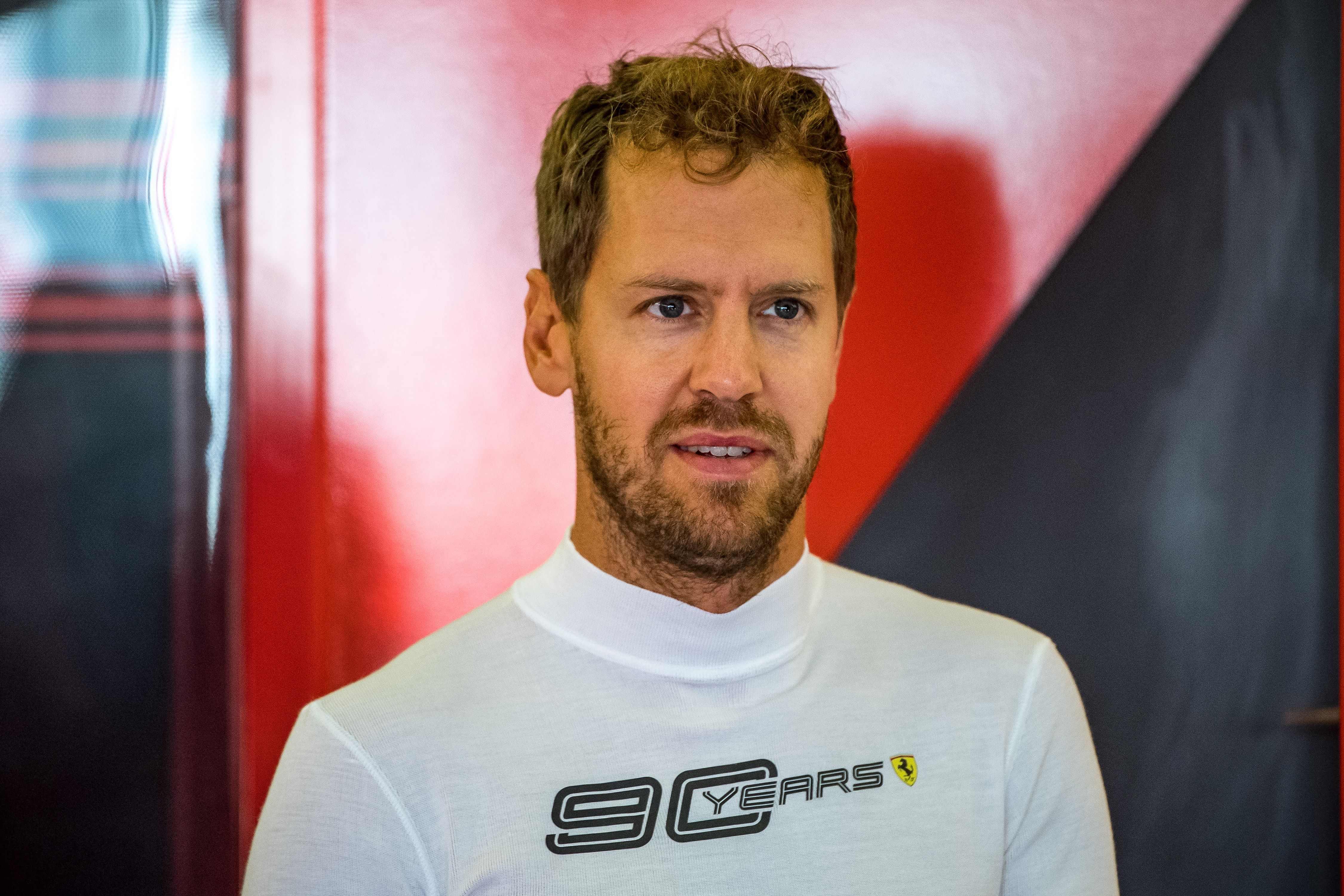 PEMBALAP Ferrari Sebastian Vettel