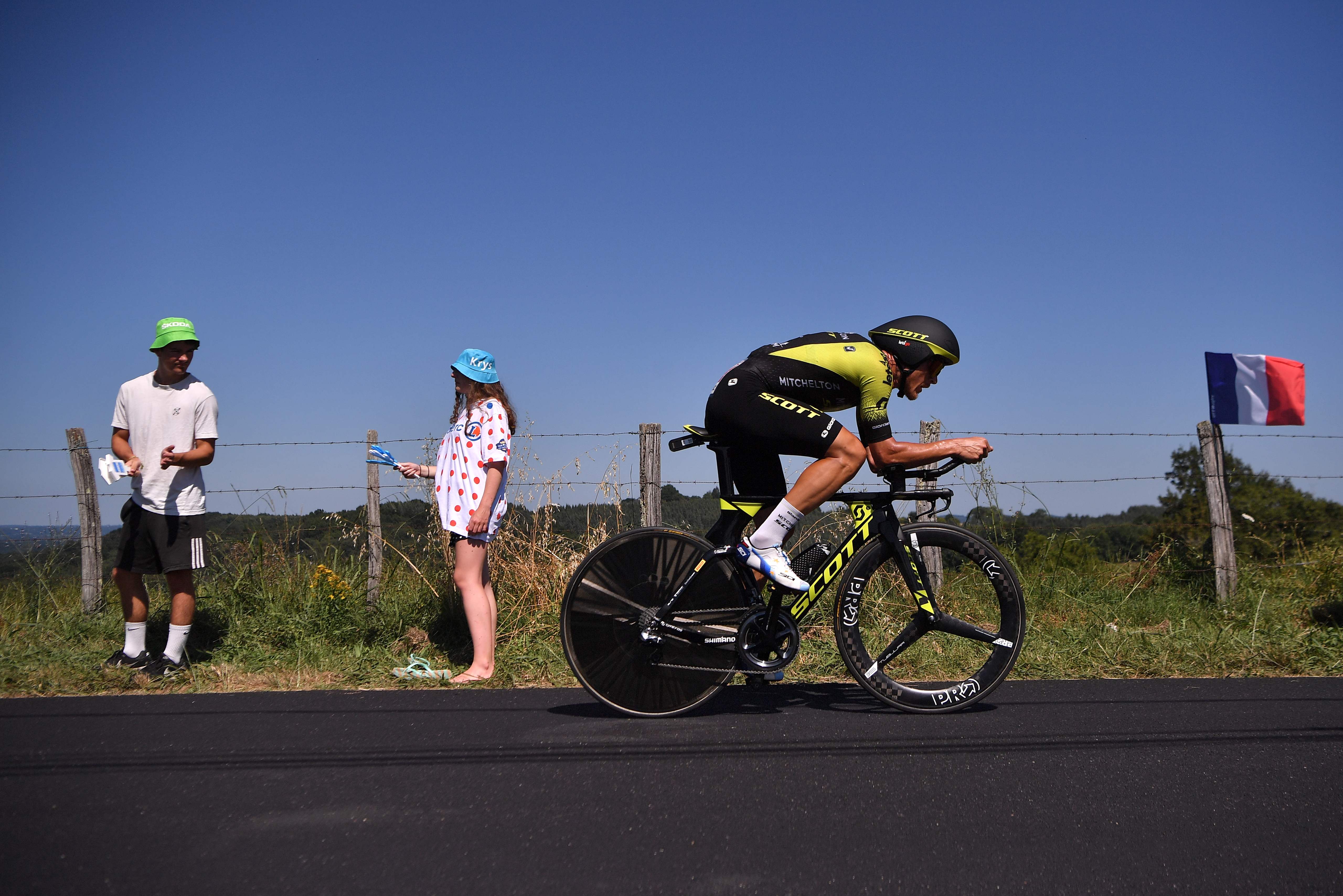 Pembalap Italia Matteo Trentin