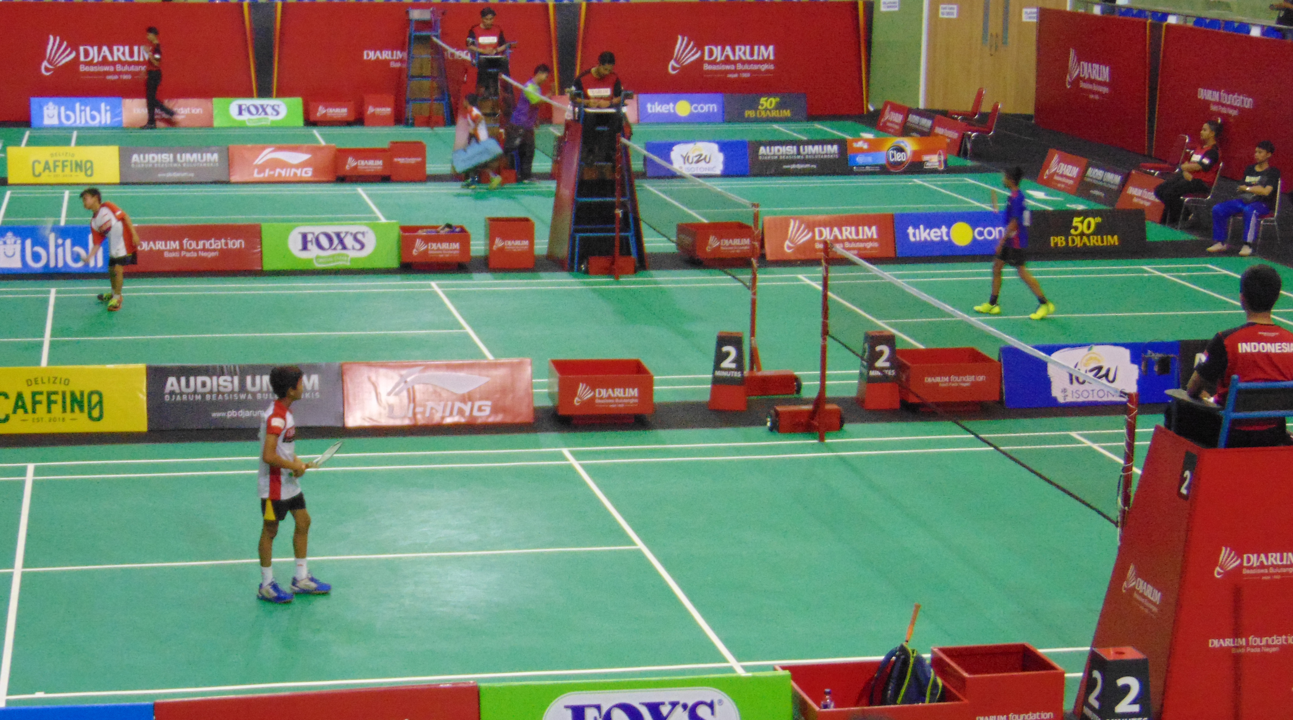 Suasana Audisi Umum Beasiswa Bulu Tangkis Djarum 2019 di Bandung