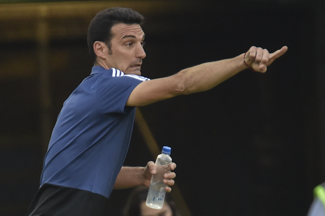 Pelatih Argentina Lionel Scaloni