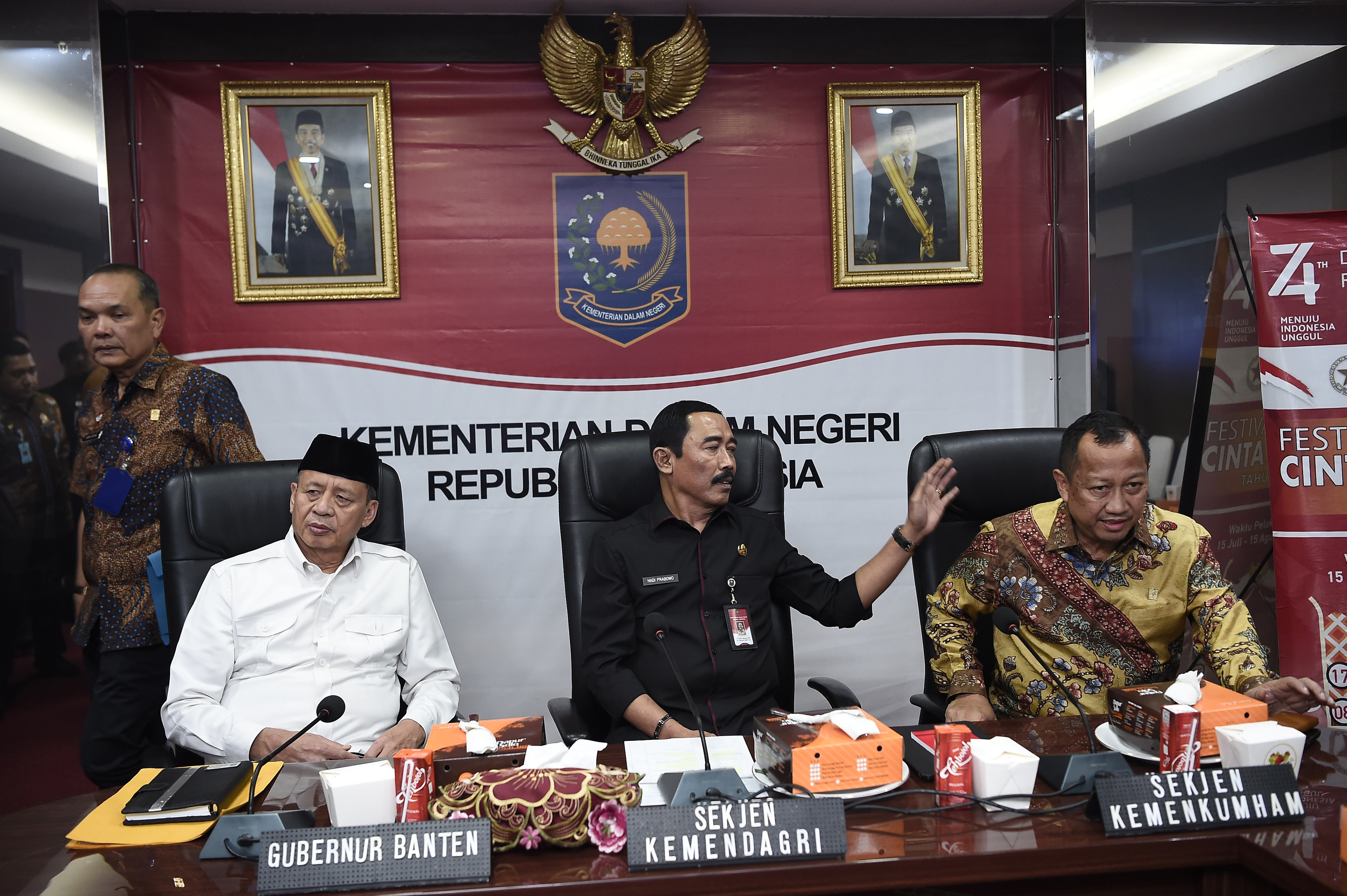 MEDIASI PEMKOT TANGERANG DAN KEMENKUMHAM 