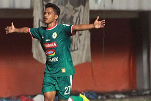Pemain PSS Sleman Zahrul Milla