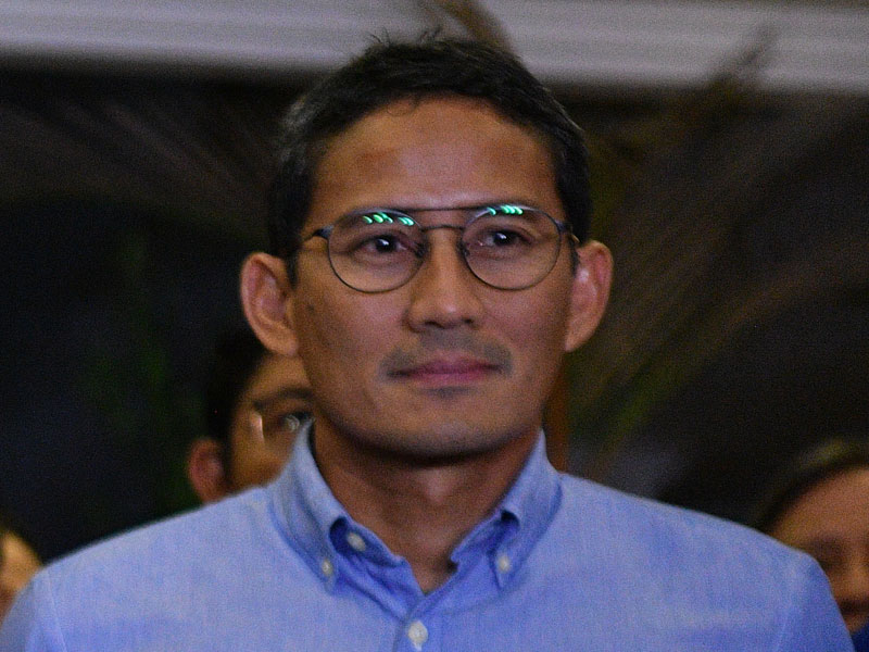 Mantan wakil gubernur DKI Jakarta Sandiaga Uno.