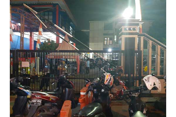 Lokasi Penembakan Mapolsekta Cimanggis Kota Depok  