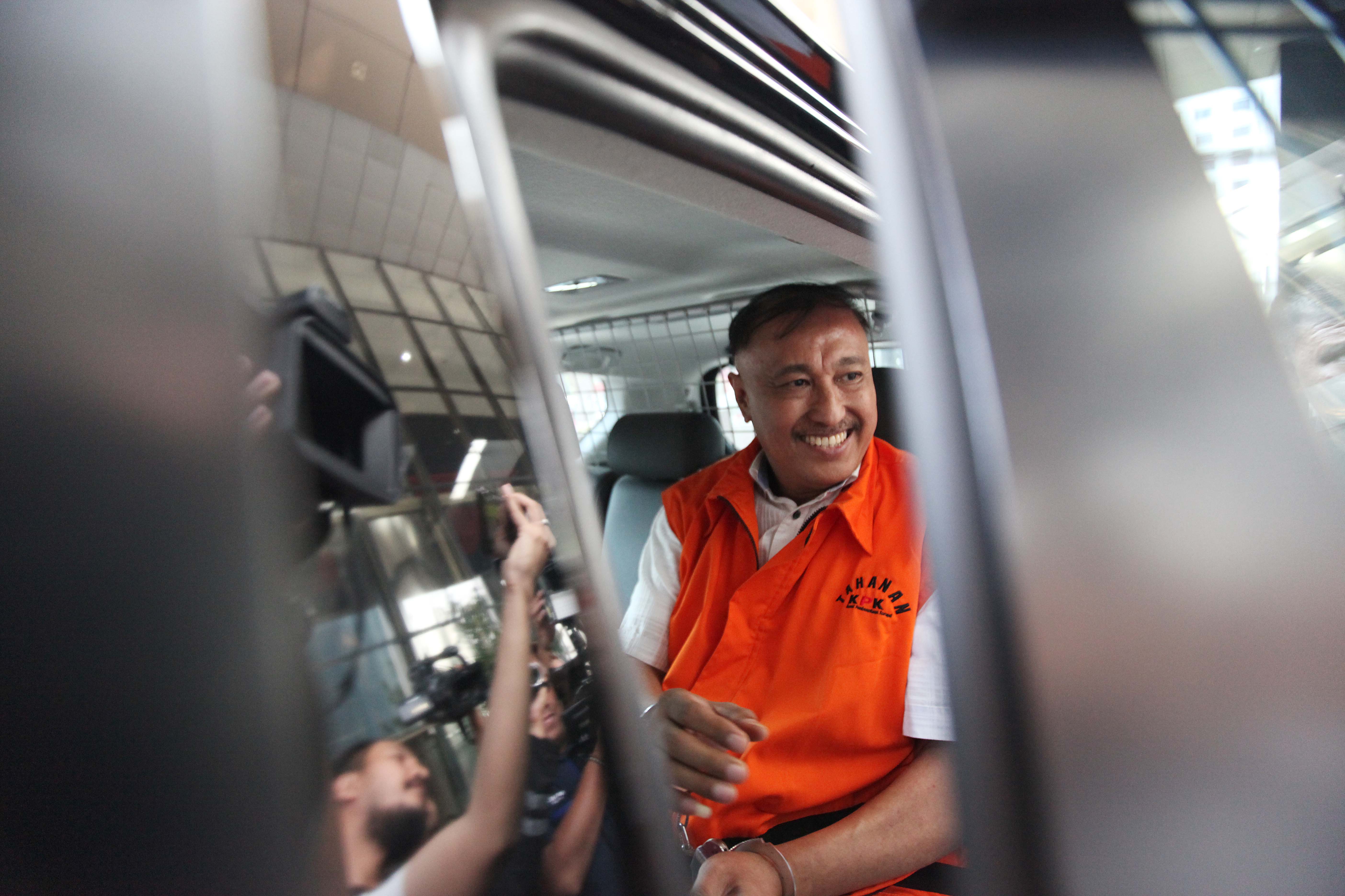 Mantan anggota DPR Fraksi Partai Golkar Markus Nari