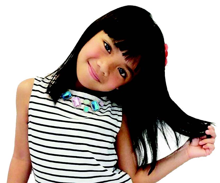 Neona, 10, penyanyi cilik putri dari Nola B3 dan Baldy 