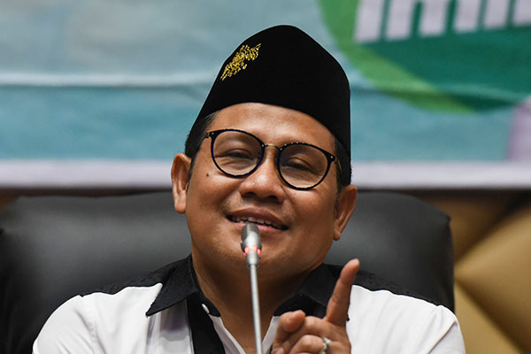 Ketua Umum Partai Kebangkitan Bangsa (PKB) Muhaimin Iskandar.