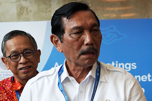 Menteri Koordinator Bidang Kemaritiman Luhut Binsar Panjaitan.