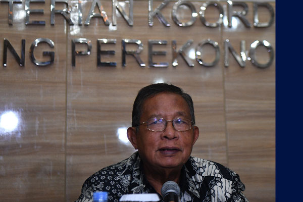  Menko Perekonomian Darmin Nasution