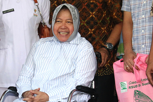 Wali Kota Surabaya Tri Rismaharini