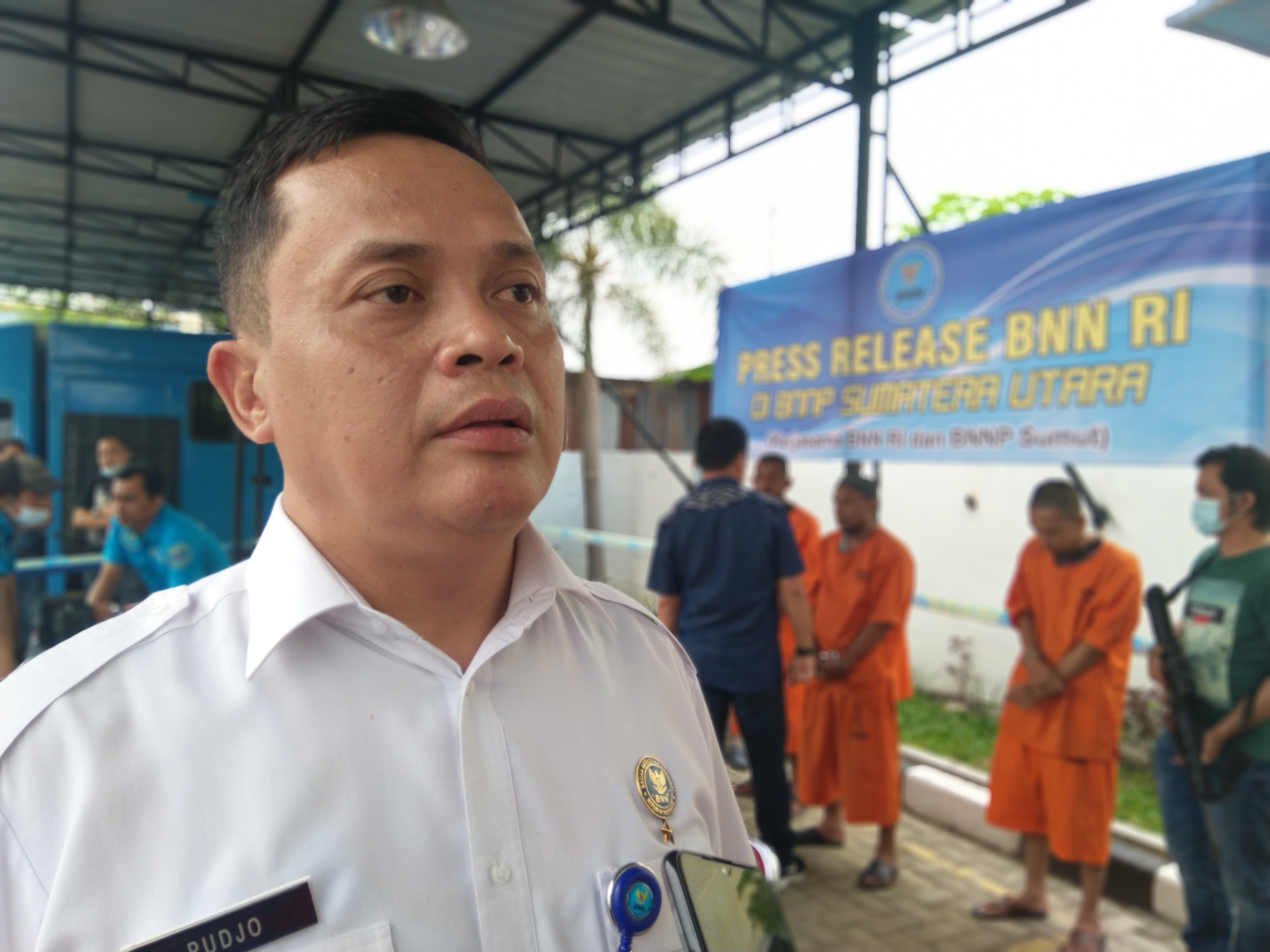 Kepala Biro Humas dan Protokol Badan Narkotika Nasional (BNN) Brigjen Sulistiyo Pudjo.