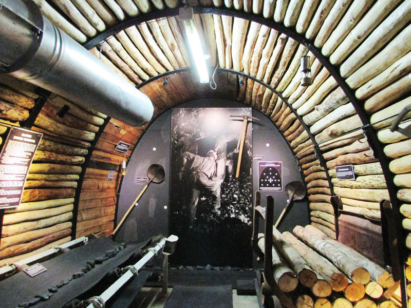 Museum tambang Ombilin di Sawahlunto, Sumatra Barat.