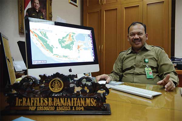 Plt Direktur Pengendalian Kebakaran Hutan dan Lahan KLHK, Raffles B Panjaitan