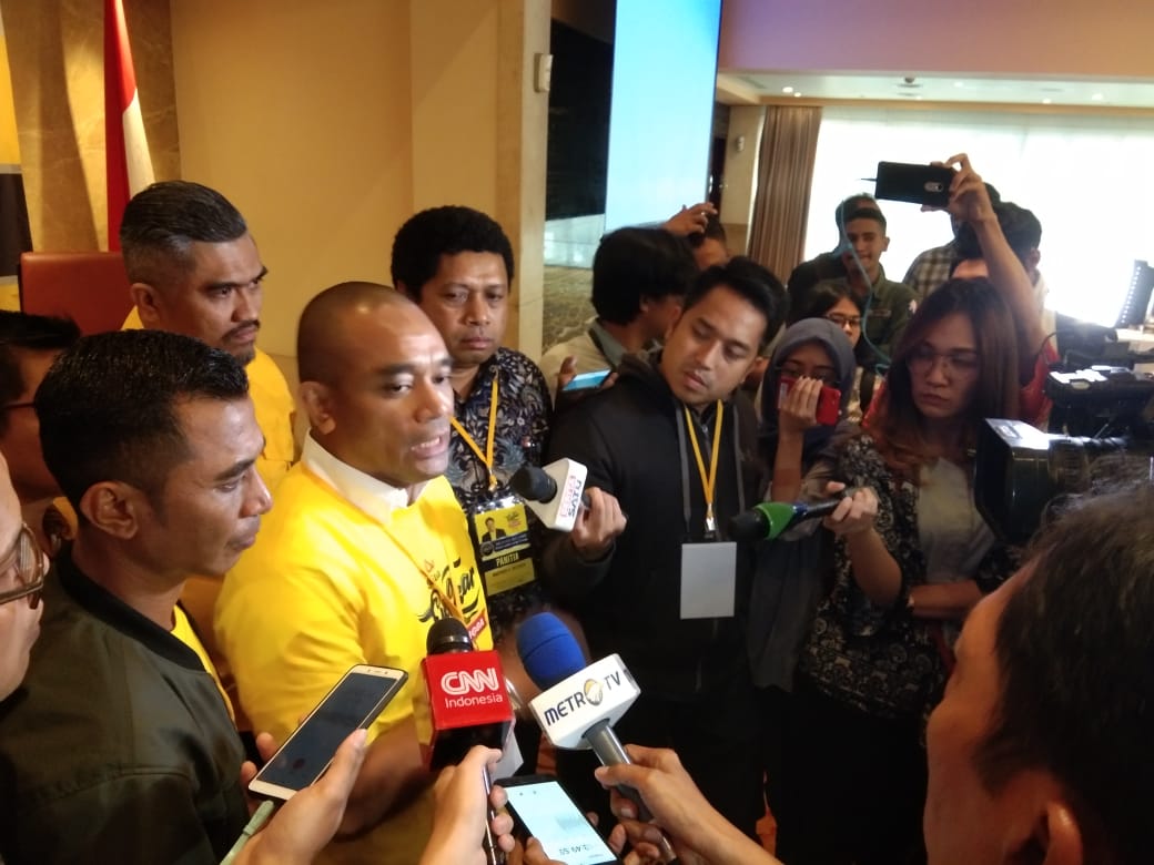 Koordinator Jaringan Aktivis Muda (JAM) Partai Golkar Rudolfus Jack Paskalis