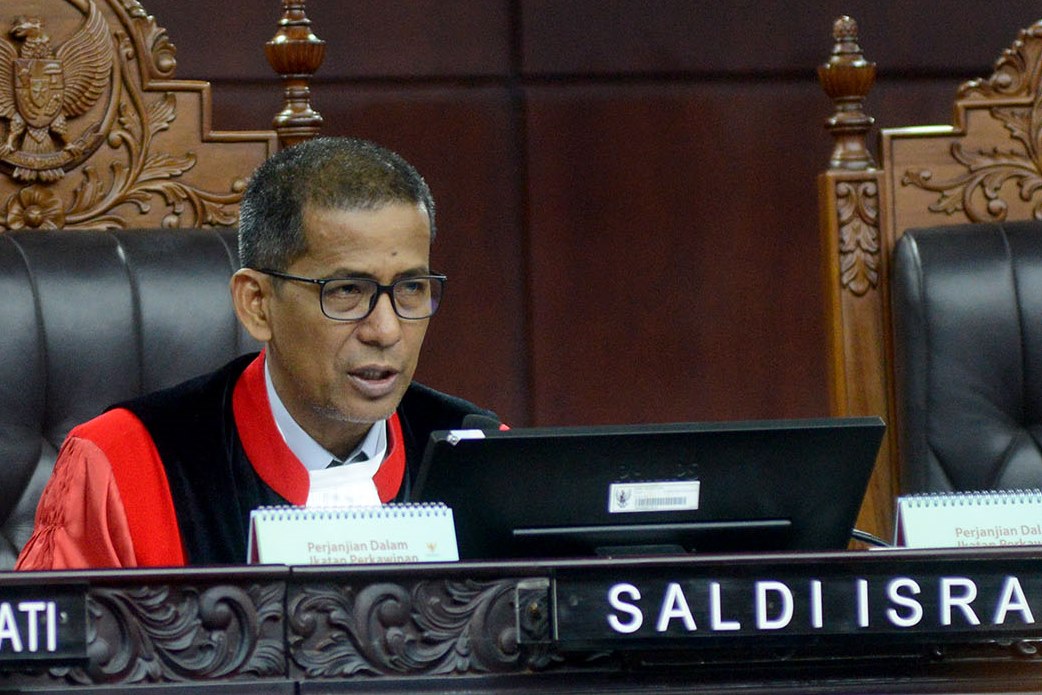Hakim MK Saldi Isra