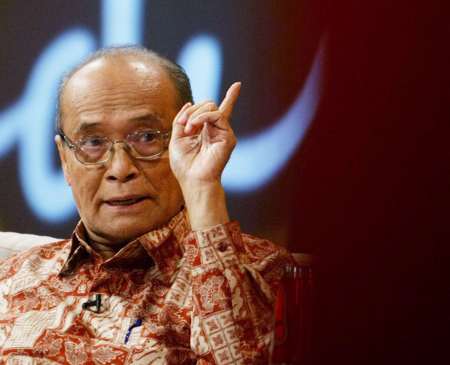 Mantan Ketua Umum Pimpinan Pusat Muhammadiyah Prof Dr H Ahmad Syafii Maarif